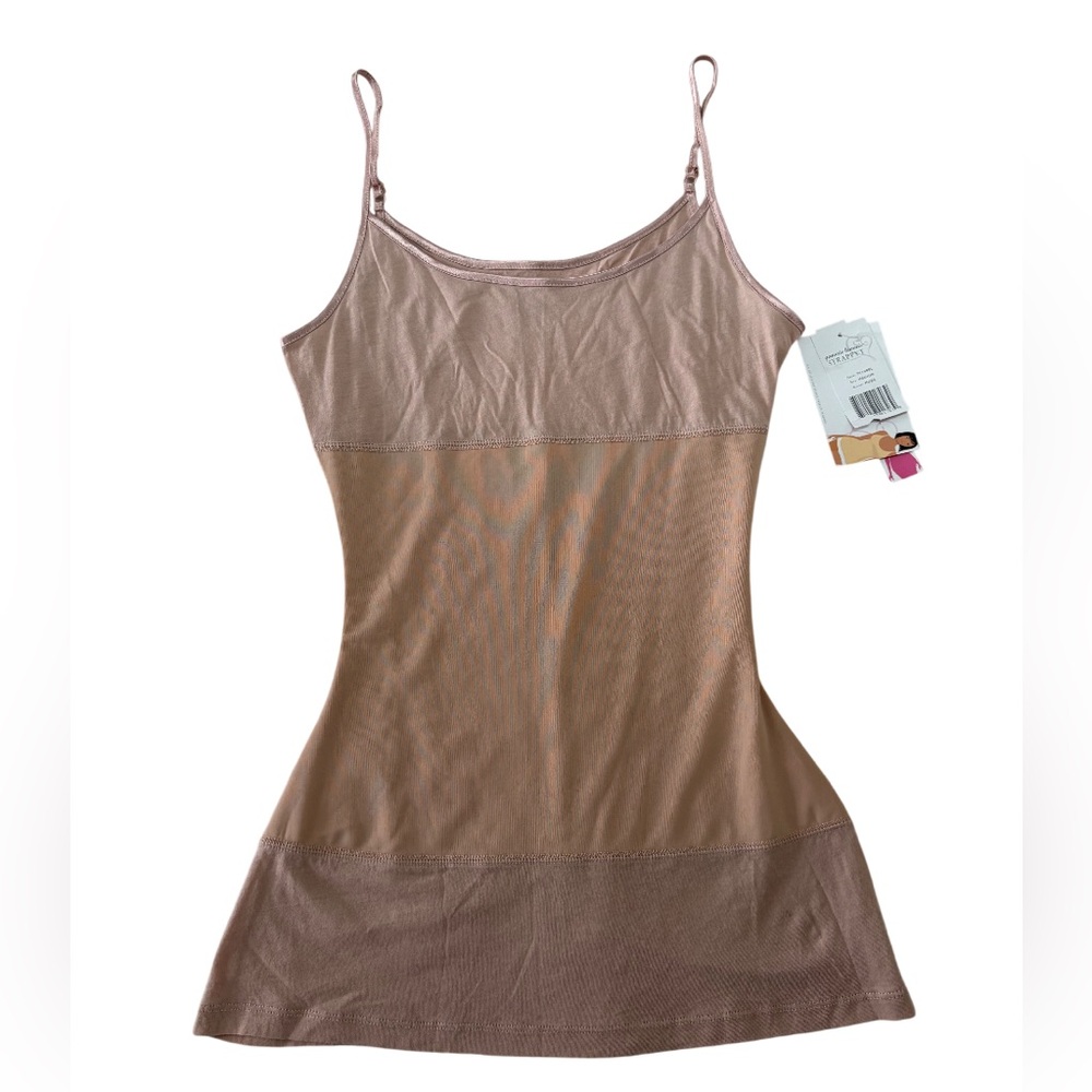 NWT Yummie Tummie Strappy Tank Top Shapewear Size Medium Long